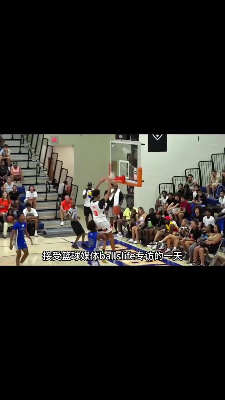 安东尼儿子的一天是怎么度过的，他能打进NBA吗？